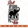 Alabama Roll Tide svg, Alabama Crimson Tide Svg, NCAA Football Svg