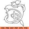 Disney Simba outline svg
