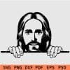 Jesus Peeking svg