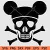 Mickey Skull svg