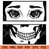 anime eyes svg