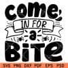 come in for a bite svg