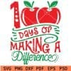 100 days of making a difference svg