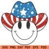 4th of july smile svg