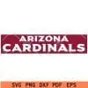 Arizona Cardinals Name Logo svg