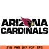 Arizona Cardinals name with Logo