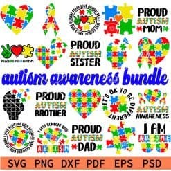 Autism Awareness Bundle SVG