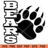 Bears paw SVG