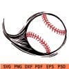 Baseball Tail SVG