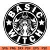 Basic witch Starbucks svg