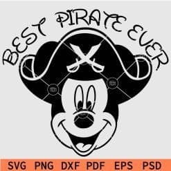 Best Pirate Ever svg