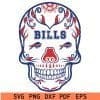 Buffalo Bills Skull SVG