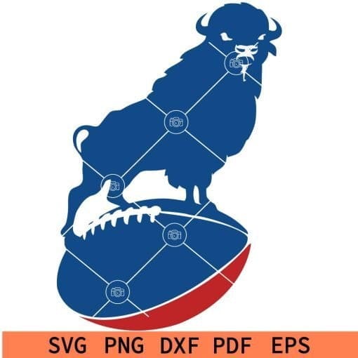 Buffalo Bills football svg