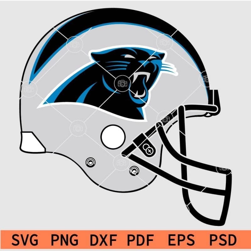 Carolina Panthers Helmet SVG, Carolina Panthers SVG, Go panthers SVG ...