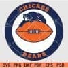 Chicago Bears Football SVG