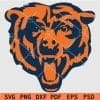 Chicago Bears Head SVG