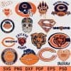 Chicago Bears Official Logo Bundle SVG