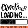 Christmas Loading SVG
