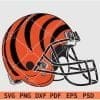 Cincinnati Bengals Helmet SVG