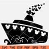 Mickey Cruiseship Svg