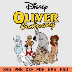 Disney Oliver and Company svg