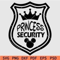 Disney Princess Secrity SVG