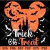 Disney Trick or treat SVG