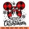 Disney merry Christmas svg