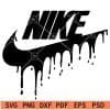 Dripping Nike Logo svg