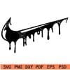 Dripping Nike Logo svg