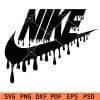 Dripping Nike Logo svg