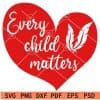 Every child Matters Heart Symbol SVG