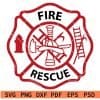 Fire Department Budge SVG