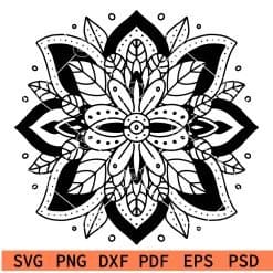 Flower Mandala SVG