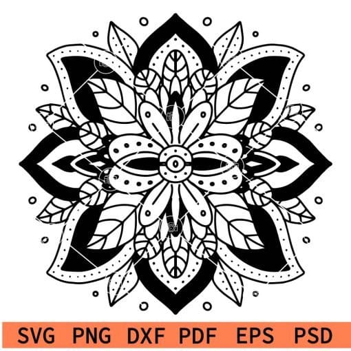 Flower Mandala SVG