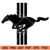 Ford Mustang Horse Logo SVG