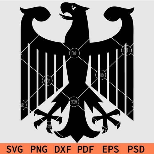 German Eagle Coat Of Arms Svg