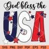 God bless the USA svg