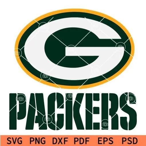 Green Bay Packers Official Logo Svg, The Packers Svg, Team Packers Svg 