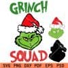 Grinch Squad SVG