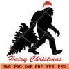 Hairy Christmas svg