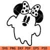 Halloween Minnie Mouse Ears Ghost svg