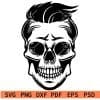 Halloween Skull Smiling SVG