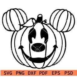 Halloween Disney pumpkin svg