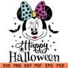 Happy Halloween Minnie Sally Mouse SVG