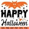 Dripping Happy Halloween SVG