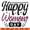 Happy Womens Day SVG