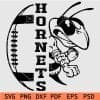 Hornets Football SVG