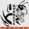 Hornets football Monogram SVG