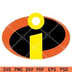 Incredible logo Layered SVG